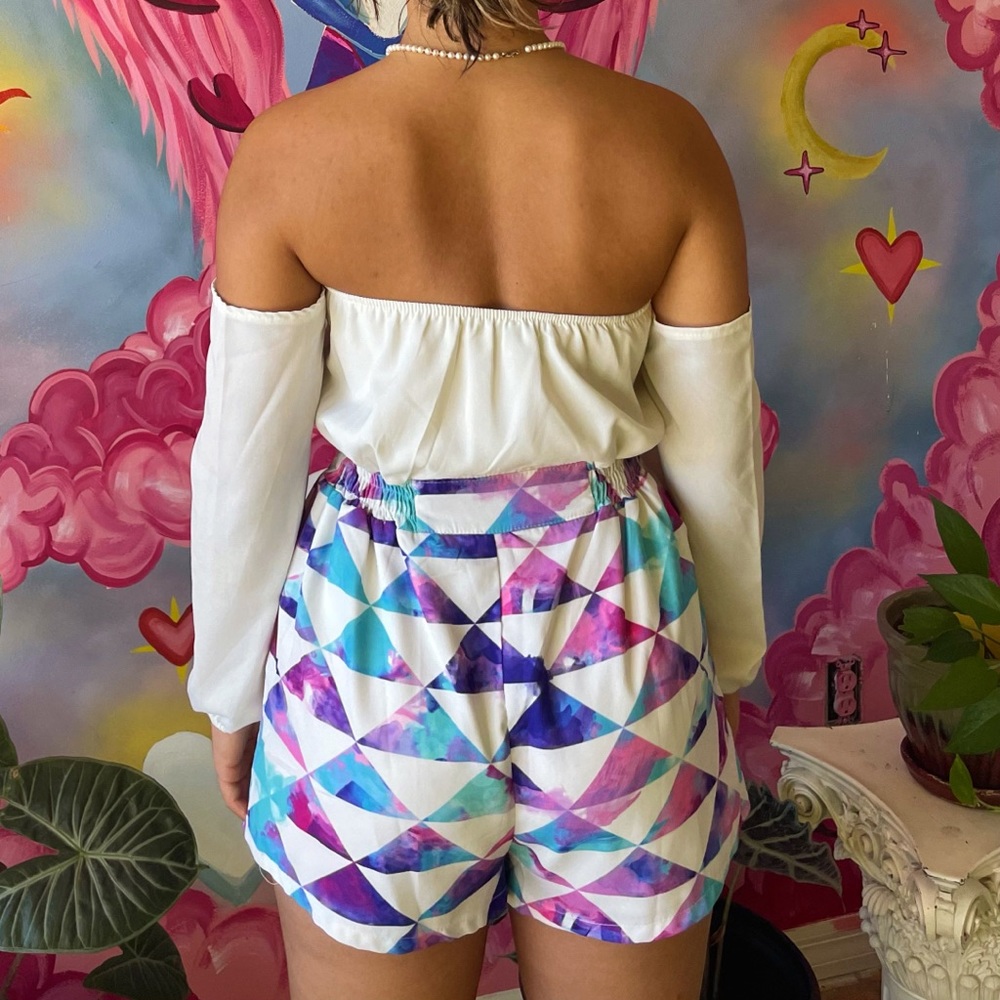 Off The Shoulder Romper - image 4